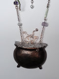 Mystic Brew Cauldron Amethyst Suncatcher / Wall Art