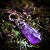 Amethyst Point Scepter Pendant