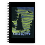 On the Trail watercolor painting Spiral notebook