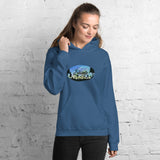 Slainte Mushroom Village Watercolor Painting Unisex Hoodie