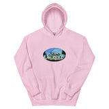 Slainte Mushroom Village Watercolor Painting Unisex Hoodie