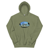 Slainte Mushroom Village Watercolor Painting Unisex Hoodie