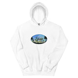 Slainte Mushroom Village Watercolor Painting Unisex Hoodie