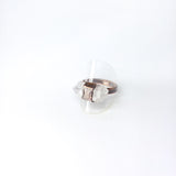 Raw Crystal Point Ring Size 12-1/2