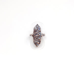 Filigree Cigar Band Ring Size 7-1/2