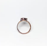 Oregon Beach Rock Copper Ring Size 8-1/2