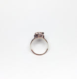 Raw Pink Tourmaline Ring Size 7-1/2