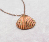 barcelona seashell pendant from the mediterranean sea