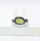 Polished Scottish Highland Marble Ring size 10
