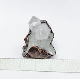Clear Quartz Point Cluster Statement Ring size 6