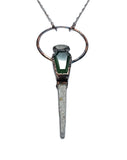 Small Coffin Nail Pendant with Serpentine Coffin