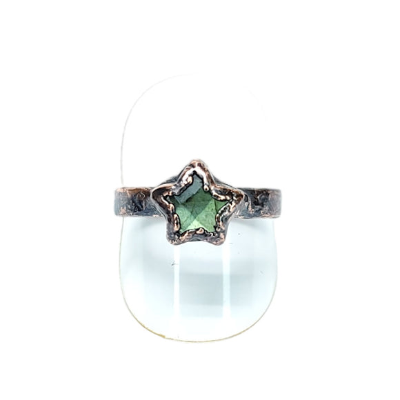 Labradorite Star Ring Size 11