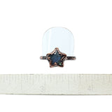 Labradorite Star Ring Size 8 1/2