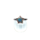 Labradorite Star Ring Size 8 1/2