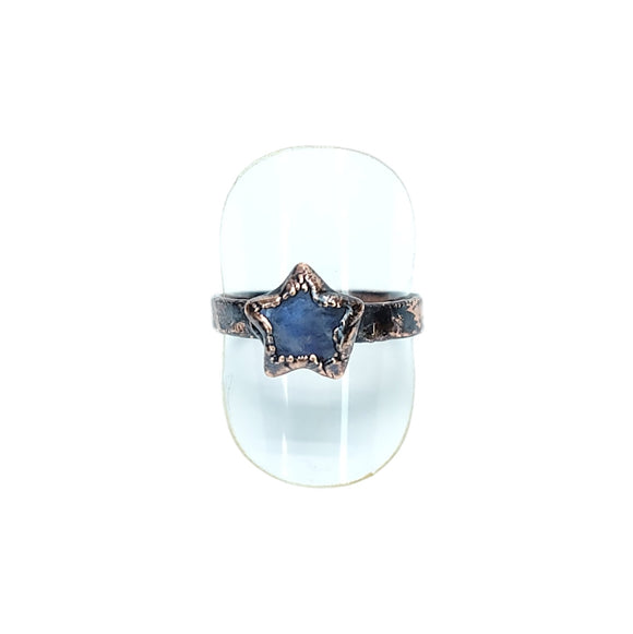 Moonstone Star Ring Size 11