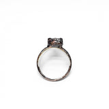 Raw Moonstone Nugget Ring Size 9 1/2