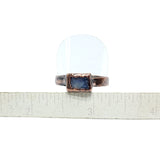 Raw Moonstone Nugget Ring Size 12
