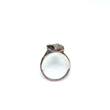 Isle of Skye Scottish Tumbled Marble Copper Ring Size 9