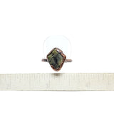 Isle of Skye Scottish Tumbled Marble Copper Ring Size 9