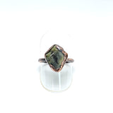 Isle of Skye Scottish Tumbled Marble Copper Ring Size 9