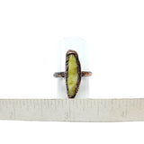 Scottish Highland Tumbled Marble Ring Size 6
