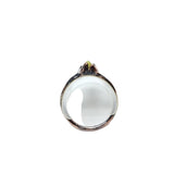 Scottish Highland Tumbled Marble Ring Size 5 1/2