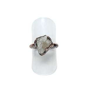 Moroccan Geode Cluster Ring Size 5 3/4