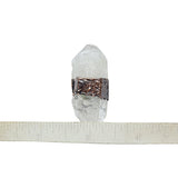 Raw Double Terminated Crystal Quartz Ring Size 9