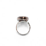 Chevron Amethyst Ring Size 12