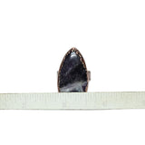 Chevron Amethyst Ring Size 12
