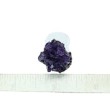 Amethyst Cluster Statement Ring Size 6
