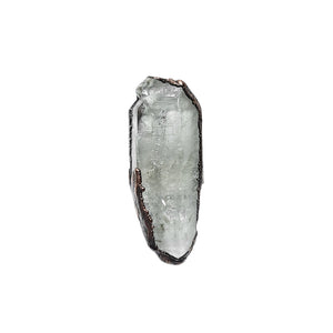 Clear Quartz Crystal Ring Size 8