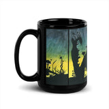 LemonLimeade Black Glossy Mug